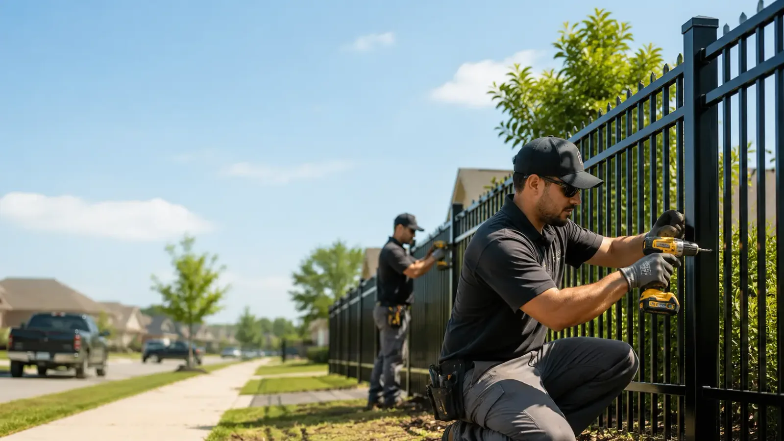 Metal Fence Installation in Del Valle, TX